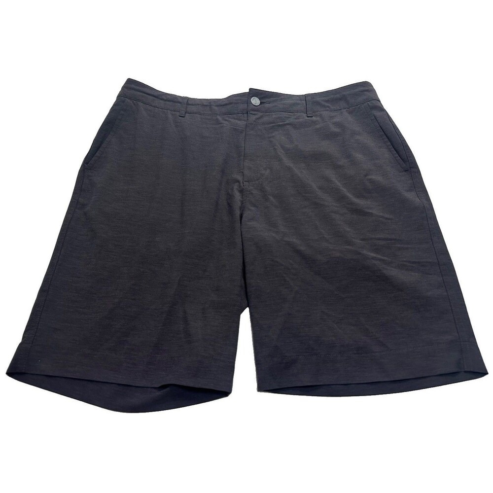 Men's Faherty All Day Shorts 9" Size 35 Dark Grey Style #MSC0012